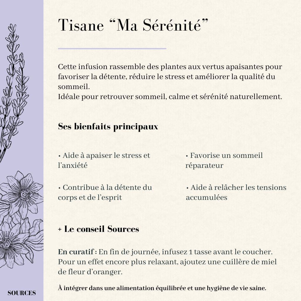 Tisane "Ma sérénité"