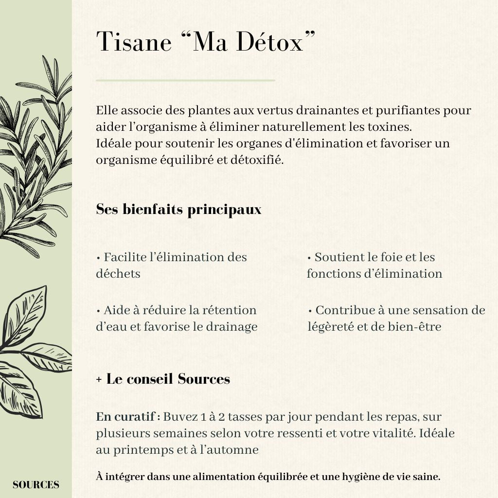 Tisane "Ma détox"